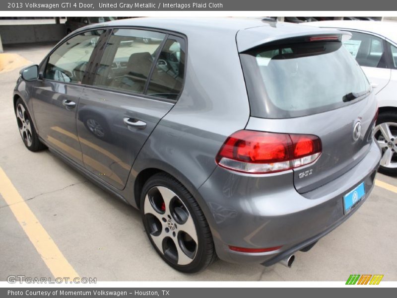 United Gray Metallic / Interlagos Plaid Cloth 2013 Volkswagen GTI 4 Door