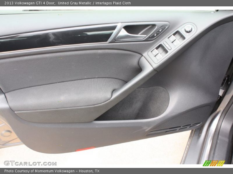 United Gray Metallic / Interlagos Plaid Cloth 2013 Volkswagen GTI 4 Door