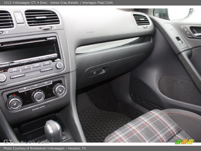 United Gray Metallic / Interlagos Plaid Cloth 2013 Volkswagen GTI 4 Door