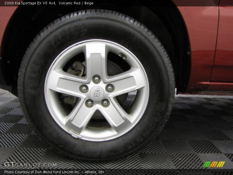  2009 Sportage EX V6 4x4 Wheel