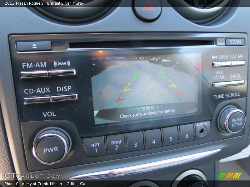 Brilliant Silver / Gray 2013 Nissan Rogue S