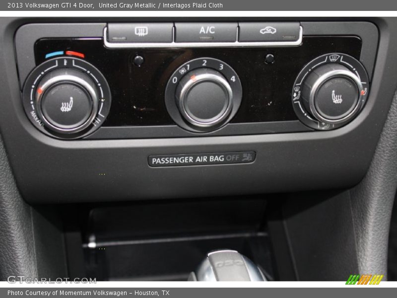 United Gray Metallic / Interlagos Plaid Cloth 2013 Volkswagen GTI 4 Door