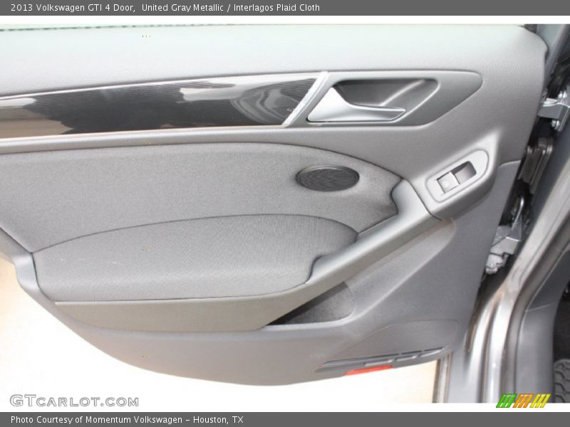 United Gray Metallic / Interlagos Plaid Cloth 2013 Volkswagen GTI 4 Door