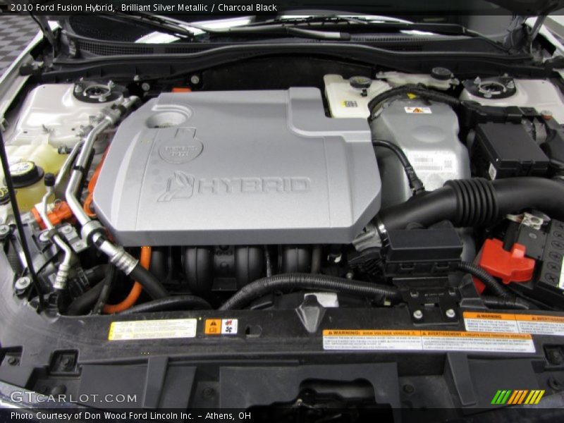  2010 Fusion Hybrid Engine - 2.5 Liter DOHC 16-Valve VVT Atkinson Cycle 4 Cylinder Gasoline/Electric Hybrid