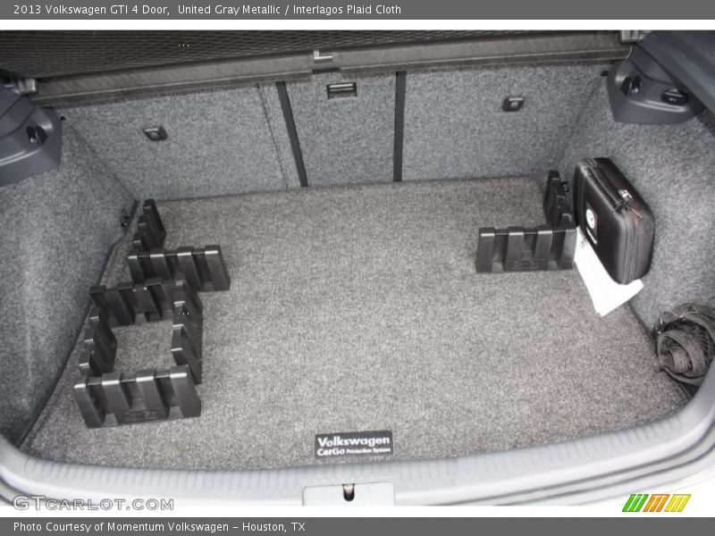 United Gray Metallic / Interlagos Plaid Cloth 2013 Volkswagen GTI 4 Door