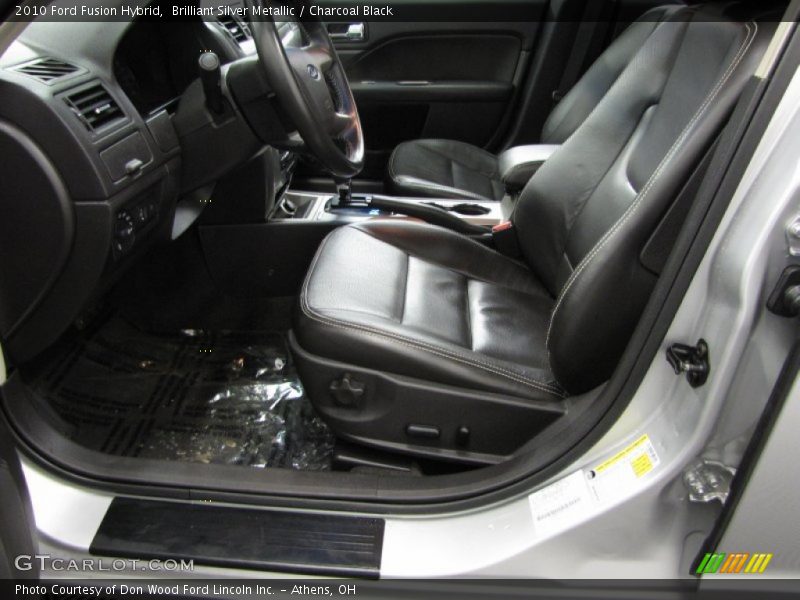 Front Seat of 2010 Fusion Hybrid