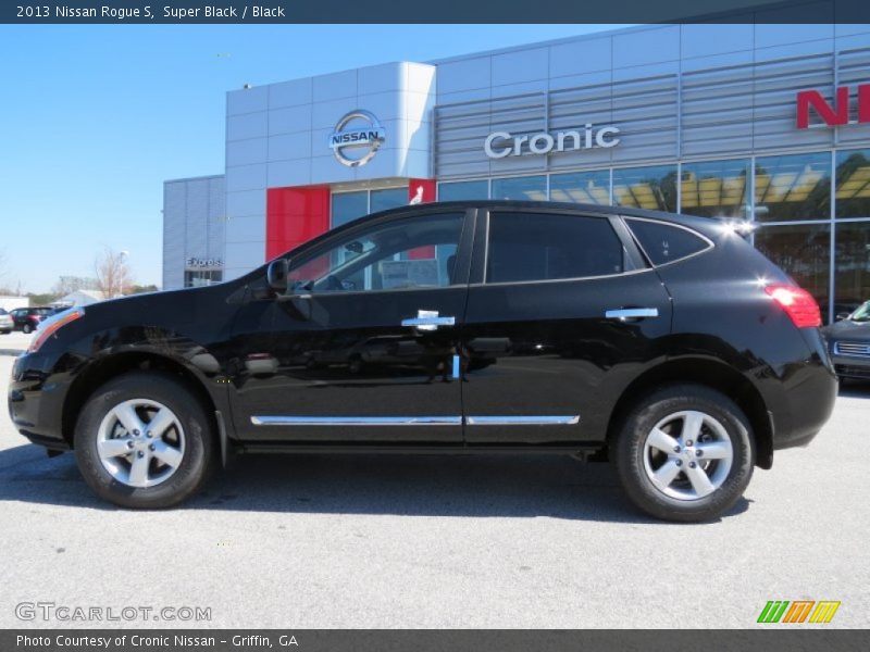 Super Black / Black 2013 Nissan Rogue S