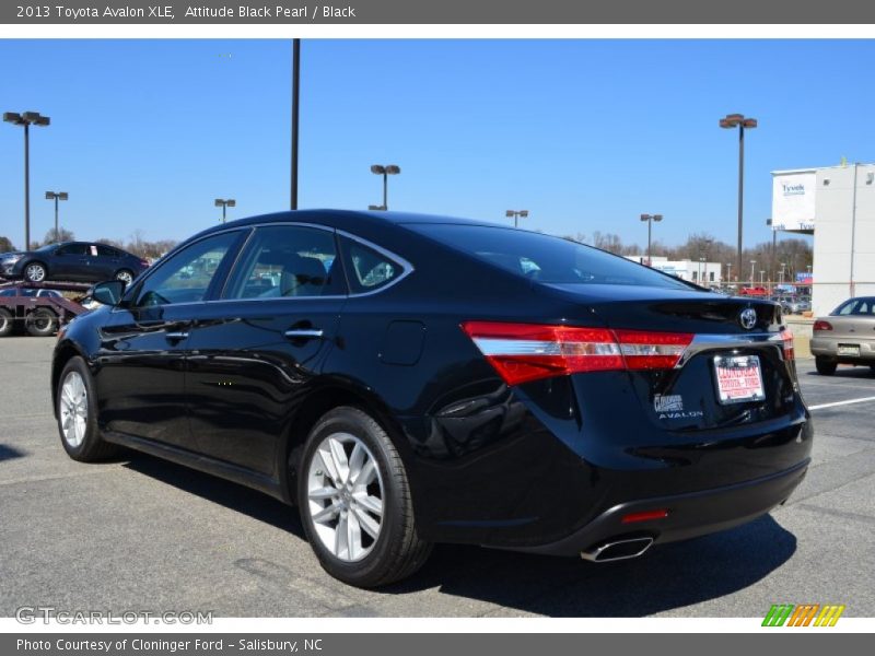 Attitude Black Pearl / Black 2013 Toyota Avalon XLE