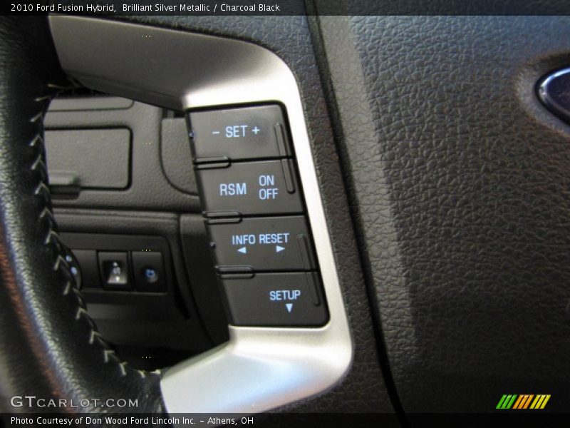Controls of 2010 Fusion Hybrid