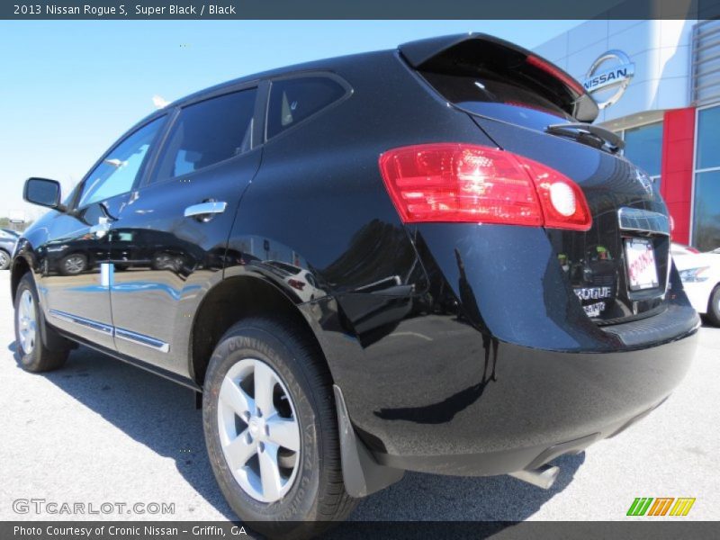 Super Black / Black 2013 Nissan Rogue S