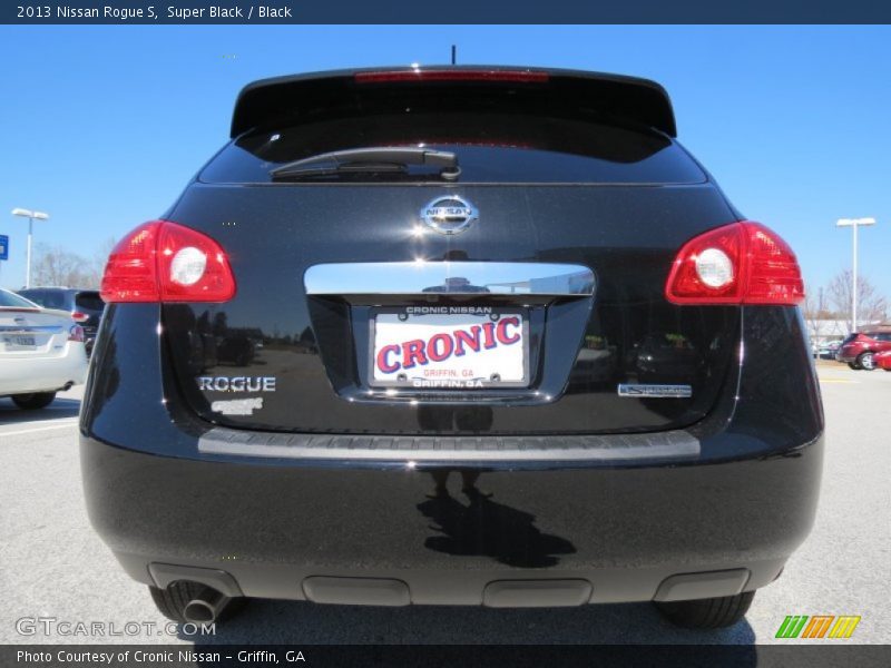 Super Black / Black 2013 Nissan Rogue S