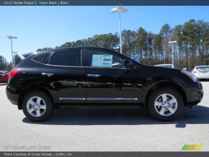 Super Black / Black 2013 Nissan Rogue S