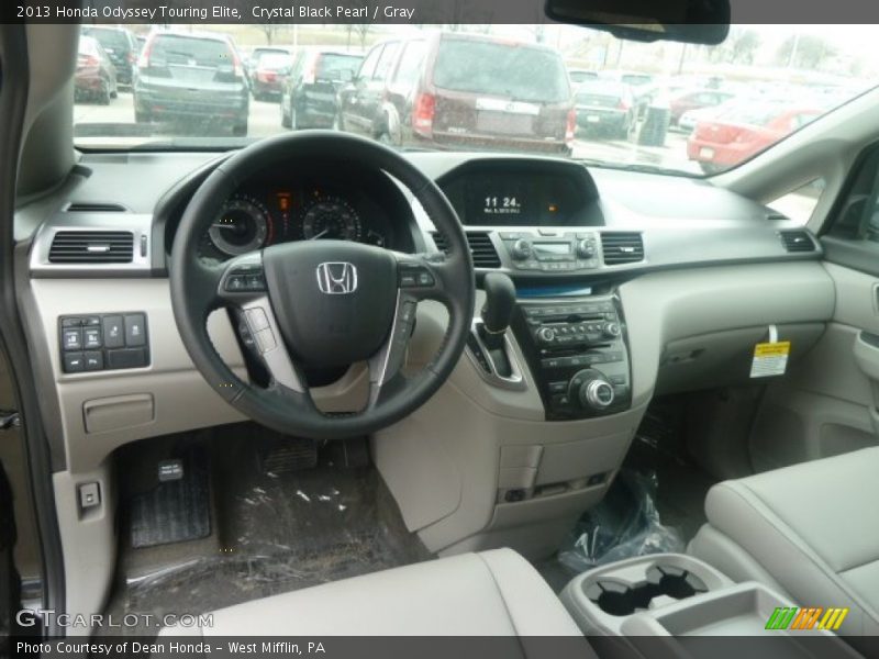 Dashboard of 2013 Odyssey Touring Elite