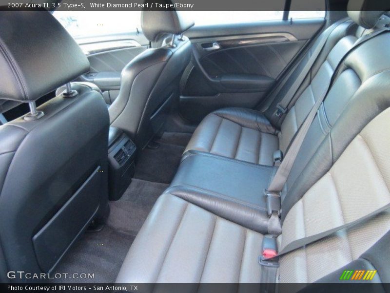 Rear Seat of 2007 TL 3.5 Type-S