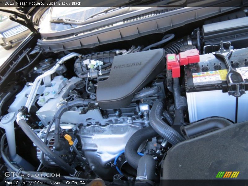 Super Black / Black 2013 Nissan Rogue S