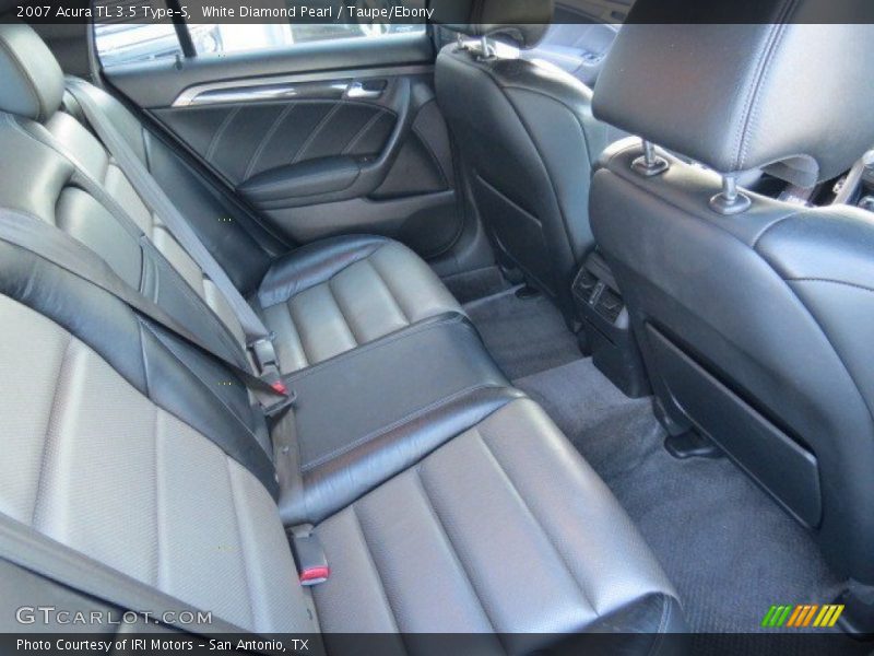 Rear Seat of 2007 TL 3.5 Type-S