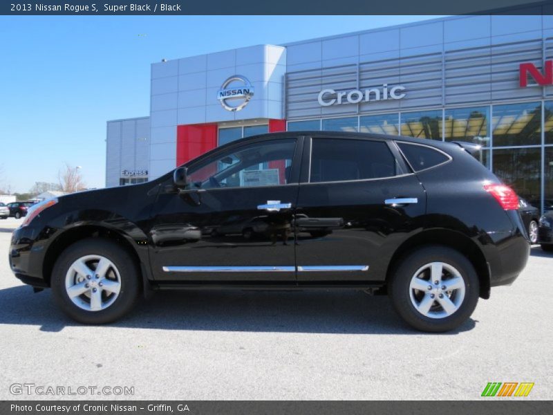 Super Black / Black 2013 Nissan Rogue S