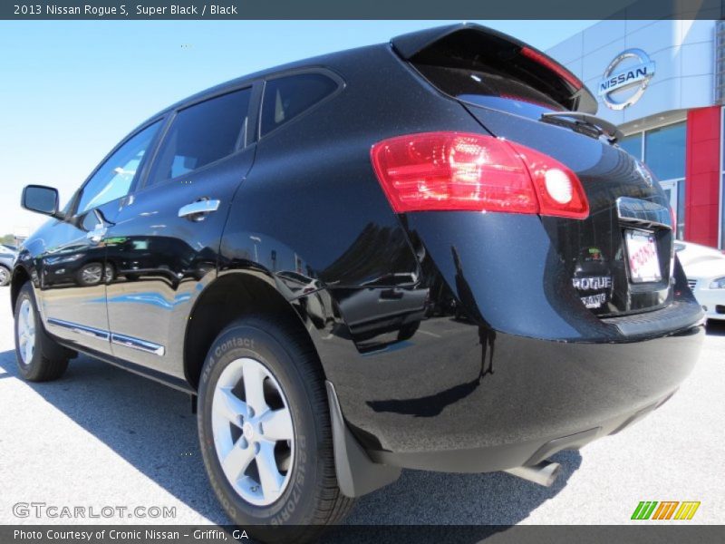 Super Black / Black 2013 Nissan Rogue S