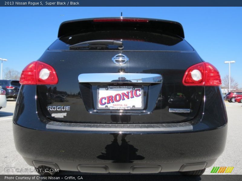 Super Black / Black 2013 Nissan Rogue S