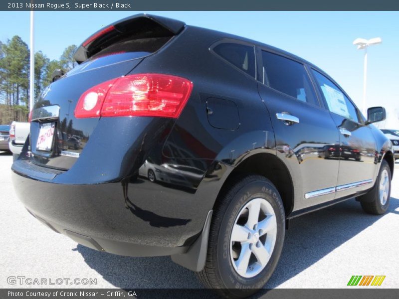 Super Black / Black 2013 Nissan Rogue S
