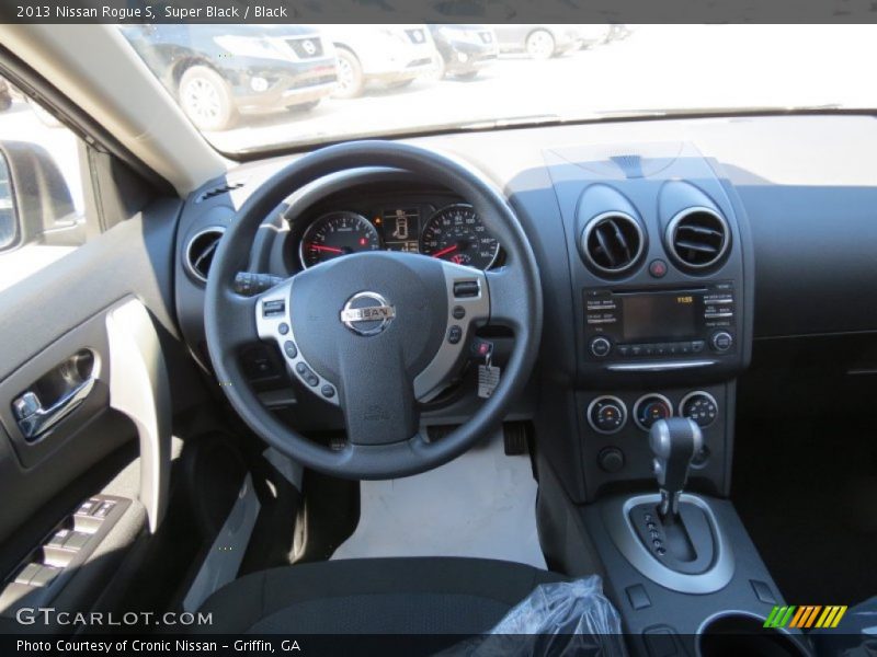 Super Black / Black 2013 Nissan Rogue S