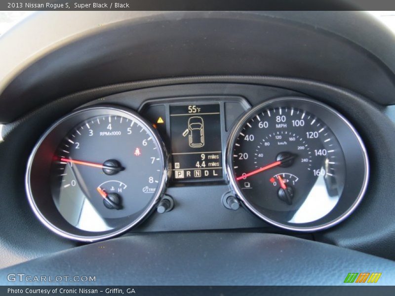 Super Black / Black 2013 Nissan Rogue S