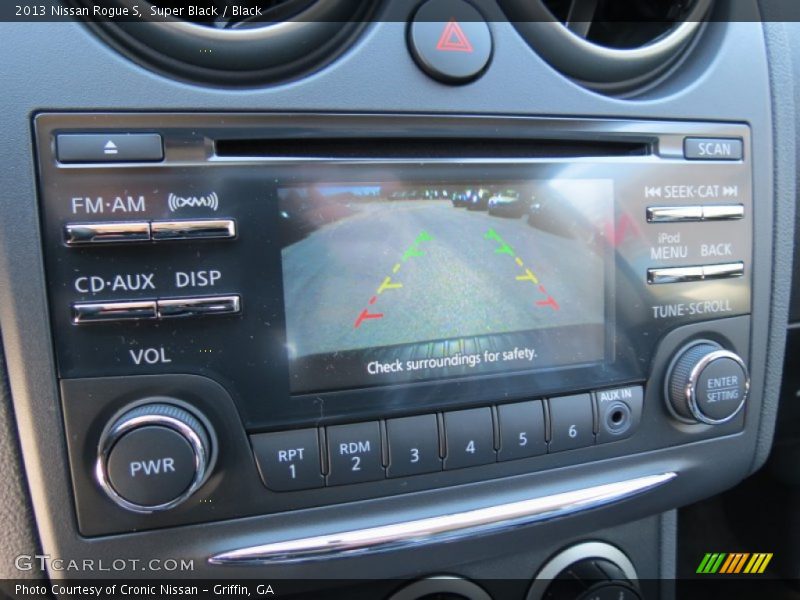 Super Black / Black 2013 Nissan Rogue S