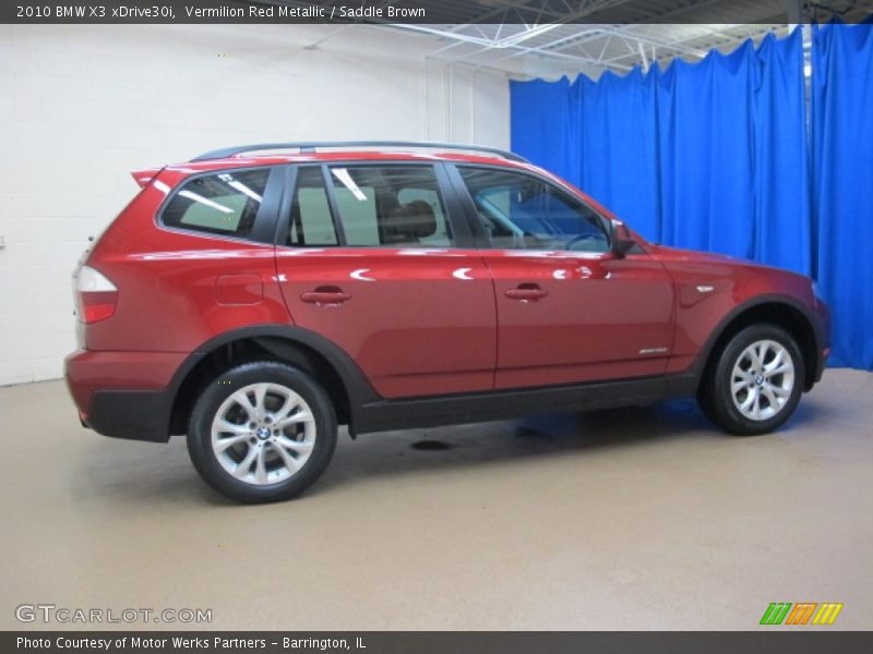  2010 X3 xDrive30i Vermilion Red Metallic