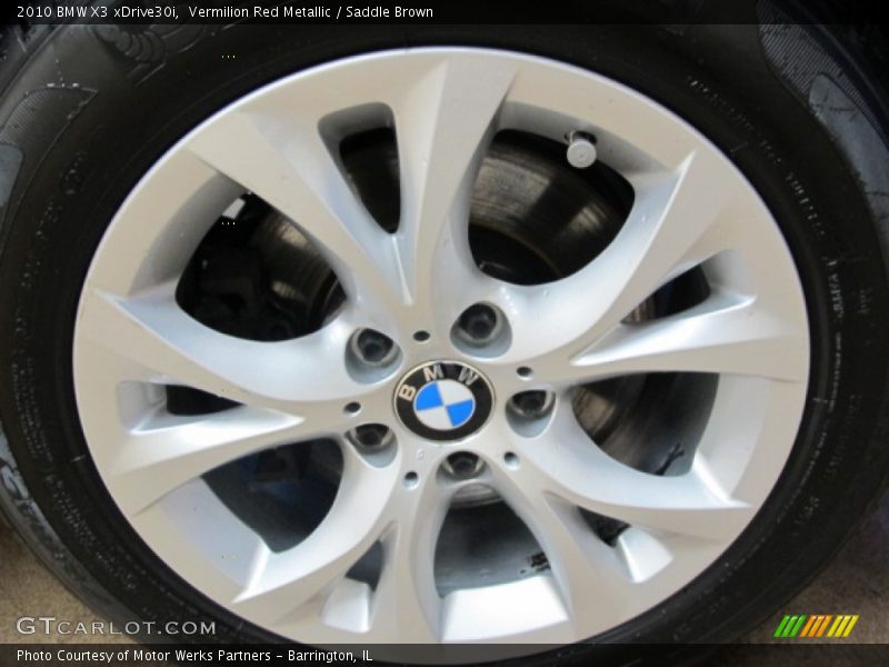 2010 X3 xDrive30i Wheel