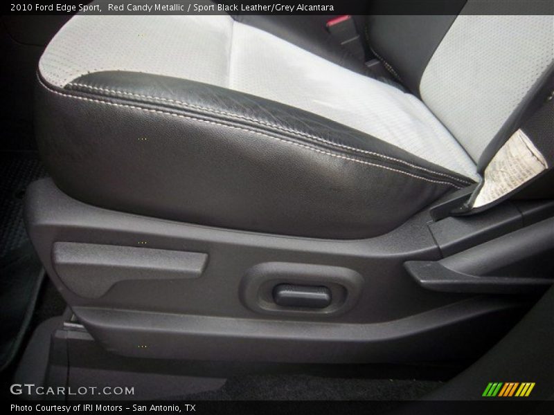 Red Candy Metallic / Sport Black Leather/Grey Alcantara 2010 Ford Edge Sport