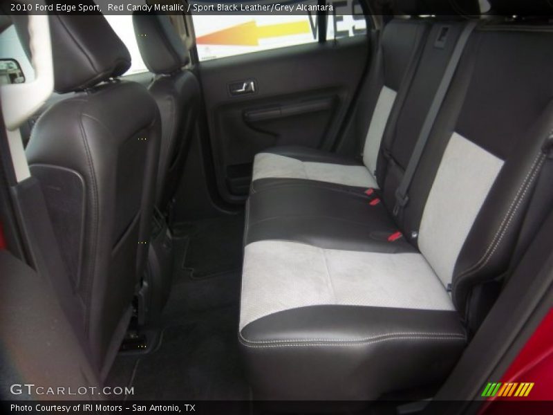 Red Candy Metallic / Sport Black Leather/Grey Alcantara 2010 Ford Edge Sport