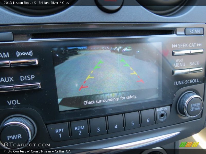 Brilliant Silver / Gray 2013 Nissan Rogue S