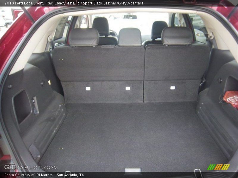 Red Candy Metallic / Sport Black Leather/Grey Alcantara 2010 Ford Edge Sport