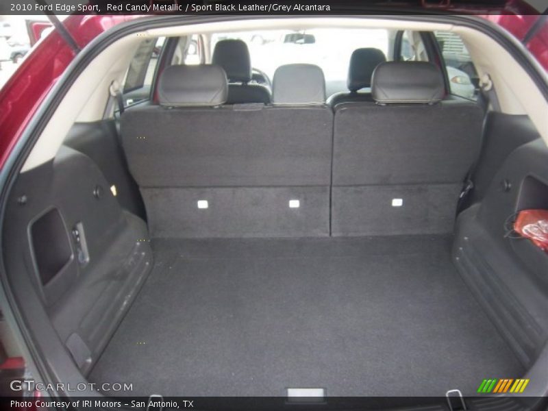 Red Candy Metallic / Sport Black Leather/Grey Alcantara 2010 Ford Edge Sport