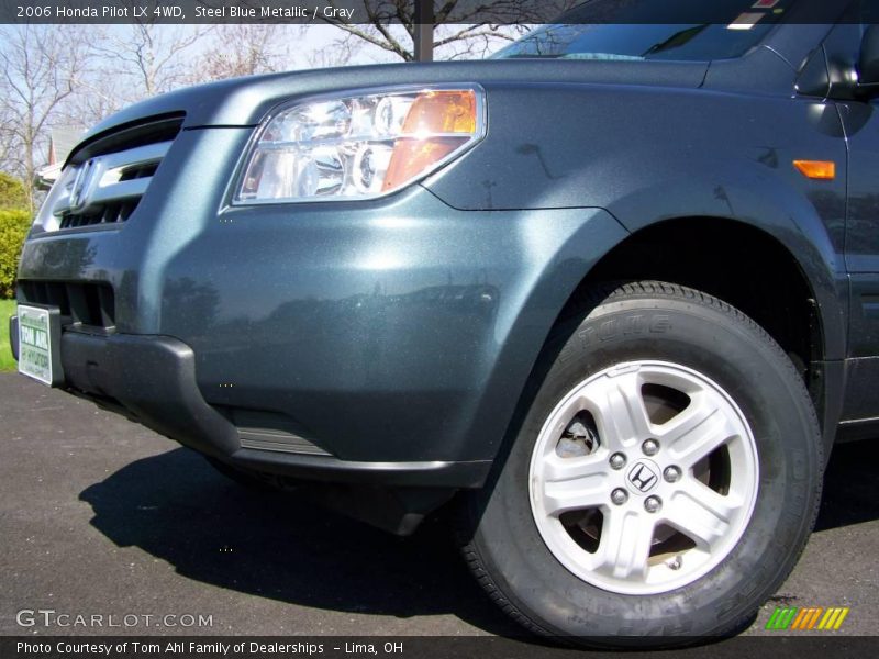 Steel Blue Metallic / Gray 2006 Honda Pilot LX 4WD