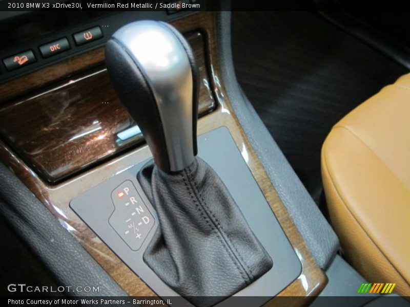 Vermilion Red Metallic / Saddle Brown 2010 BMW X3 xDrive30i