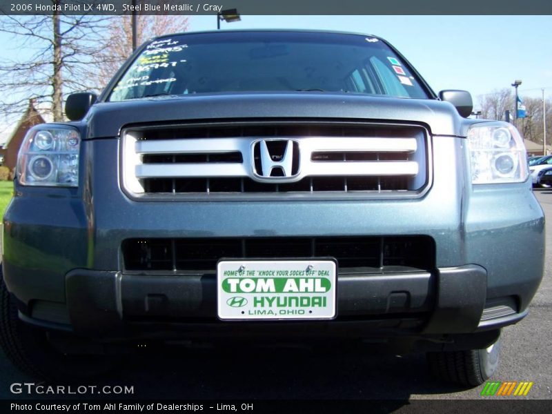 Steel Blue Metallic / Gray 2006 Honda Pilot LX 4WD