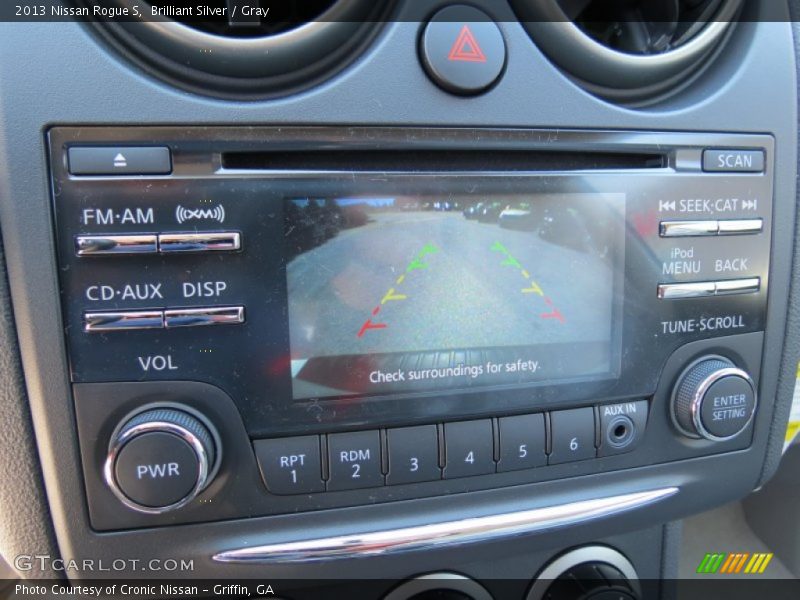 Brilliant Silver / Gray 2013 Nissan Rogue S