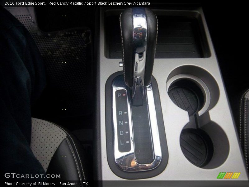 Red Candy Metallic / Sport Black Leather/Grey Alcantara 2010 Ford Edge Sport