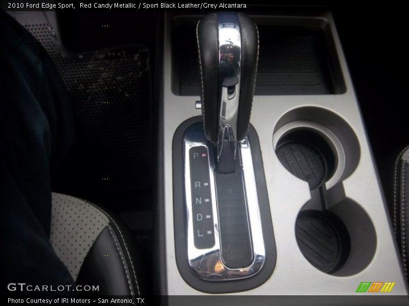 Red Candy Metallic / Sport Black Leather/Grey Alcantara 2010 Ford Edge Sport