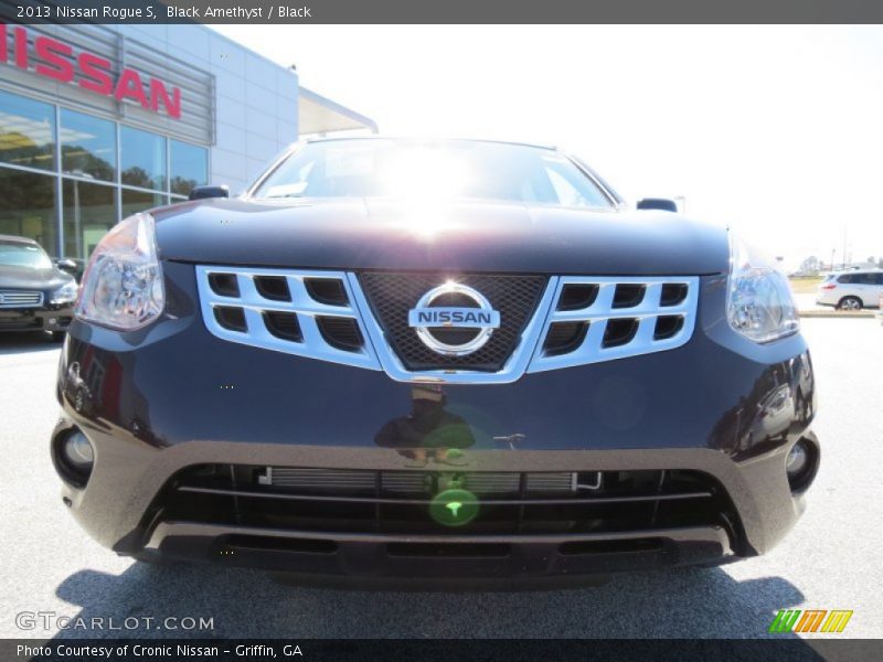 Black Amethyst / Black 2013 Nissan Rogue S