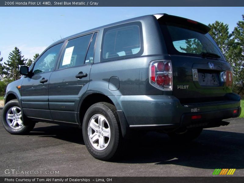 Steel Blue Metallic / Gray 2006 Honda Pilot LX 4WD