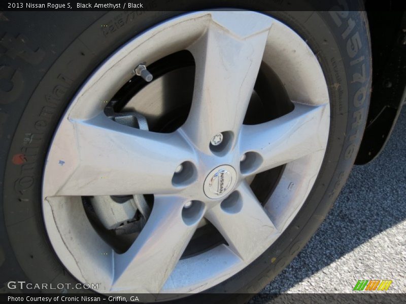 Black Amethyst / Black 2013 Nissan Rogue S
