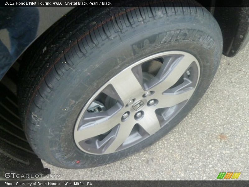 Crystal Black Pearl / Black 2013 Honda Pilot Touring 4WD