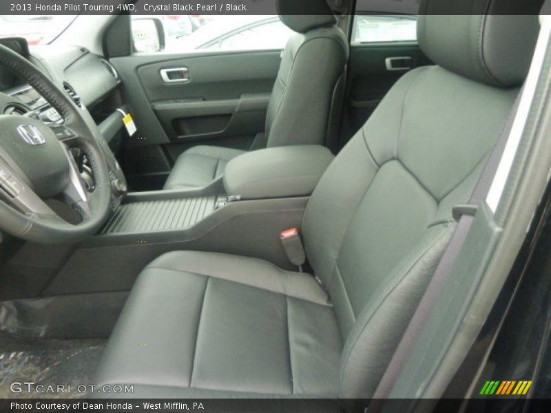 Crystal Black Pearl / Black 2013 Honda Pilot Touring 4WD