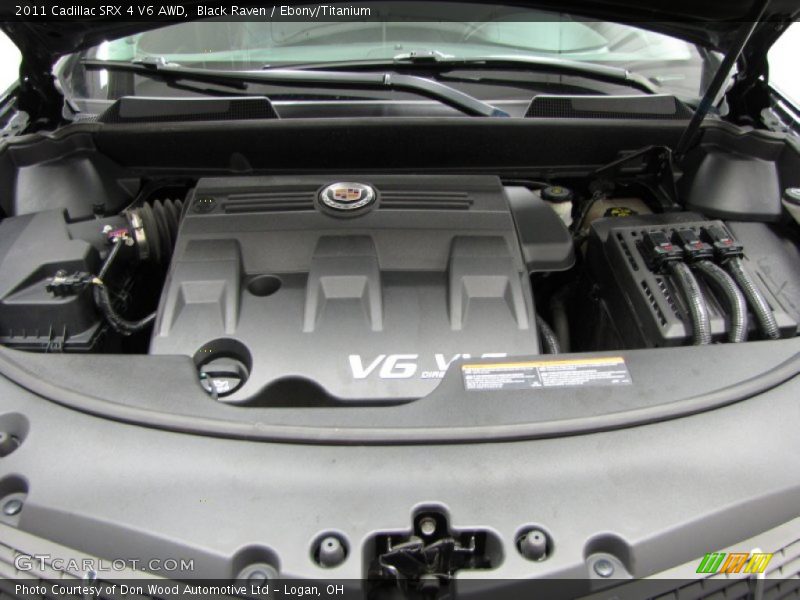 Black Raven / Ebony/Titanium 2011 Cadillac SRX 4 V6 AWD