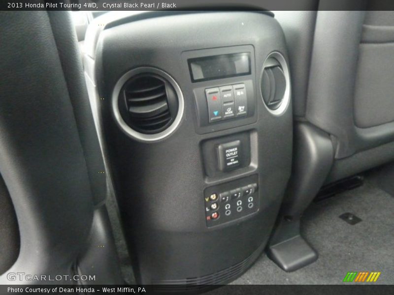 Crystal Black Pearl / Black 2013 Honda Pilot Touring 4WD