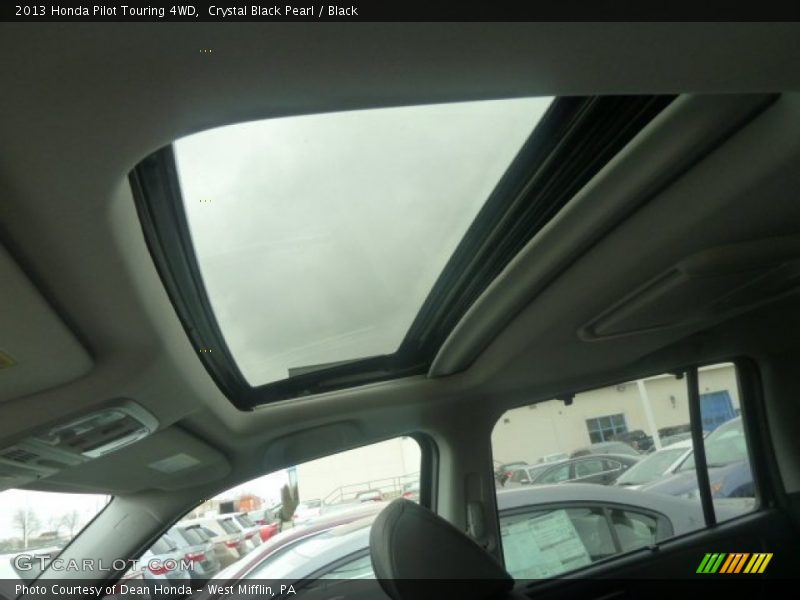 Crystal Black Pearl / Black 2013 Honda Pilot Touring 4WD