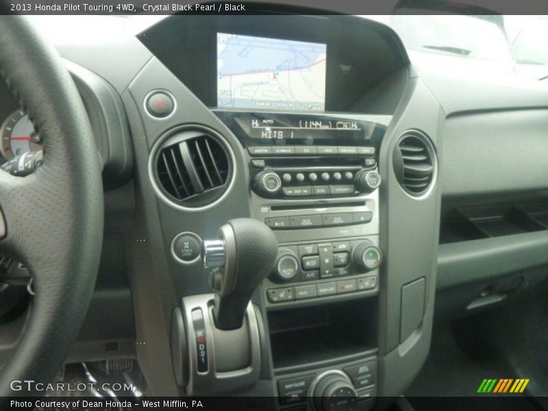 Crystal Black Pearl / Black 2013 Honda Pilot Touring 4WD