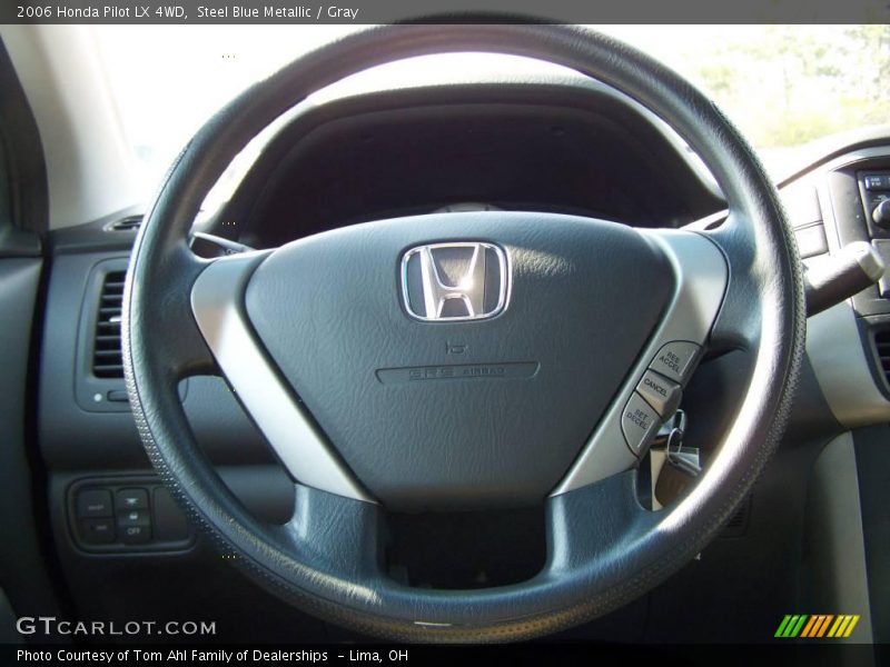 Steel Blue Metallic / Gray 2006 Honda Pilot LX 4WD